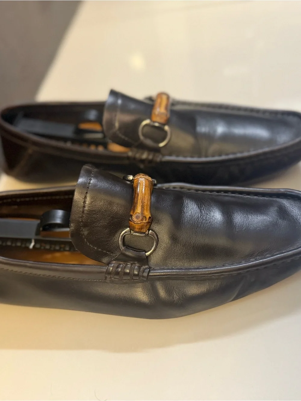 Gucci Bamboo Horsebit Loafers